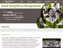 Tablet Screenshot of gnbangla.org